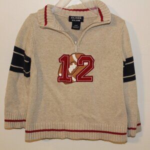 Class Club Boys Football Sweater Size 4T